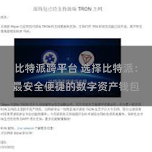 比特派跨平台 选择比特派：最安全便捷的数字资产钱包