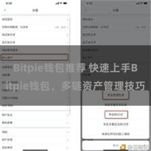 Bitpie钱包推荐 快速上手Bitpie钱包，多链资产管理技巧