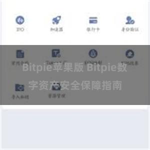 Bitpie苹果版 Bitpie数字资产安全保障指南