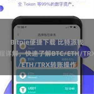 Bitpie便捷下载 比特派钱包转账教程详解，快速了解BTC/ETH/TRX转账操作