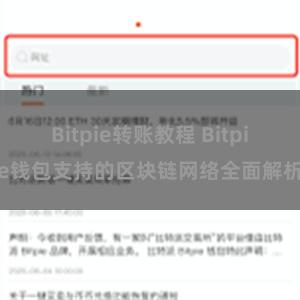 Bitpie转账教程 Bitpie钱包支持的区块链网络全面解析