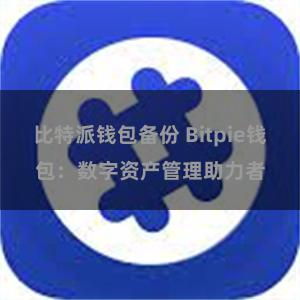 比特派钱包备份 Bitpie钱包：数字资产管理助力者