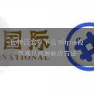 比特派安卓下载 Bitpie钱包常见问题解决方法