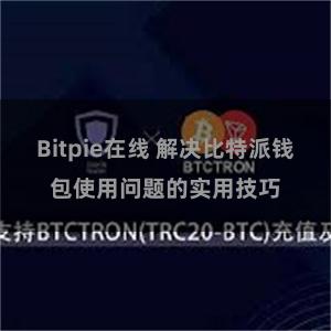 Bitpie在线 解决比特派钱包使用问题的实用技巧