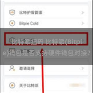 比特派扫码 比特派(Bitpie)钱包是否支持硬件钱包对接？