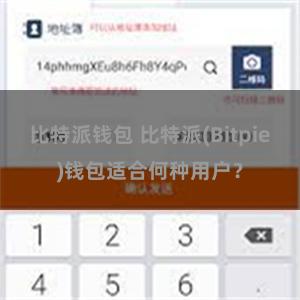 比特派钱包 比特派(Bitpie)钱包适合何种用户？