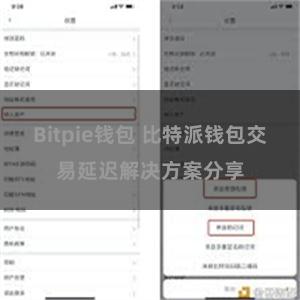 Bitpie钱包 比特派钱包交易延迟解决方案分享