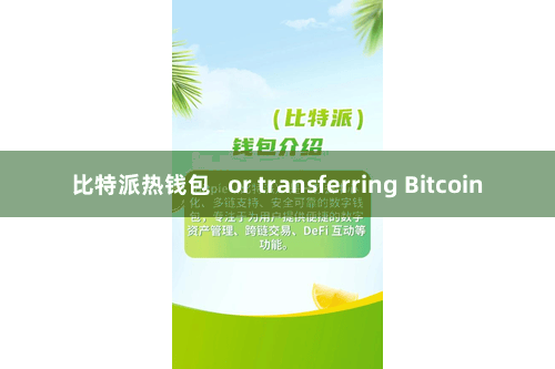 比特派热钱包   or transferring Bitcoin