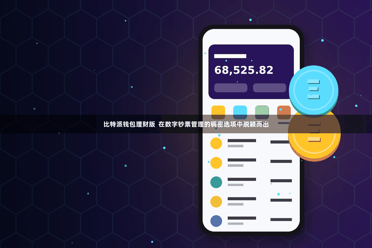 比特派钱包理财版  在数字钞票管理的稠密选项中脱颖而出